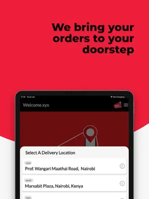 Dial a Delivery android App screenshot 0